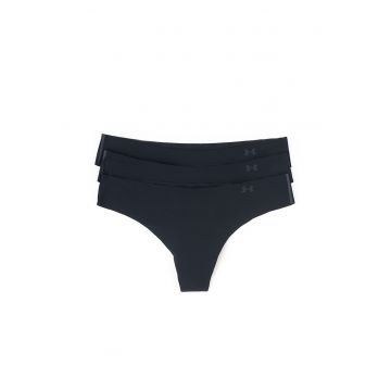 Set de chiloti tanga pentru fitness Pure Stretch - 3 perechi