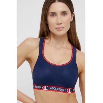 Champion sutien sport 0BGB culoarea albastru marin, neted