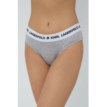 Karl Lagerfeld Chiloți (2-pack) culoarea gri