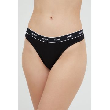 HUGO tanga (3-pack) culoarea alb 50469681