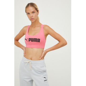 Puma sutien sport Fit culoarea roz