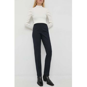 Spanx leggins modulari femei, culoarea albastru marin, neted