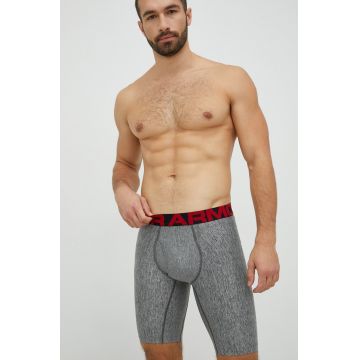 Under Armour boxeri 2-pack barbati, culoarea gri