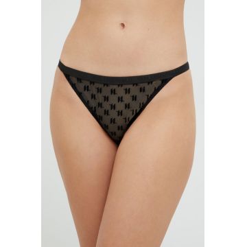 Karl Lagerfeld chiloti brazilieni culoarea negru