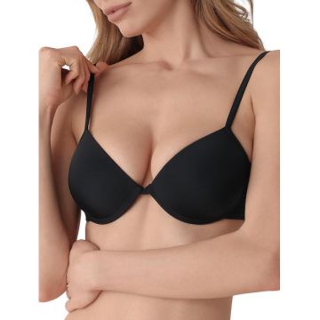 Sutien microfibra T-shirt cu push-up si sarme Cotonella 8643 00B1