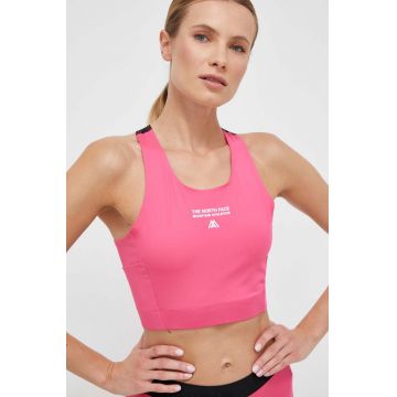 The North Face sutien sport Mountain Athletics culoarea roz