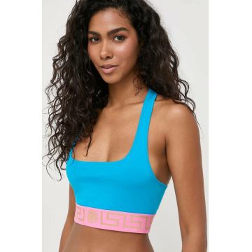 Versace sutien culoarea turcoaz, uni