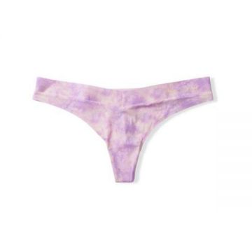 Chiloti tanga Victoria's Secret, No-show Thong Panty, Roz, M INTL