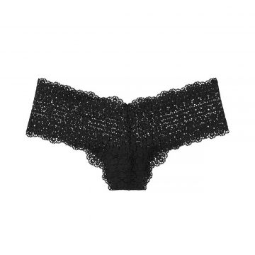 Eyelash lace cheeky panty s