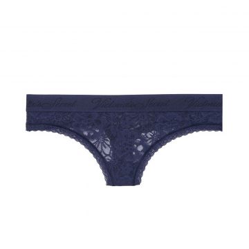 Logo waist thong panty xs