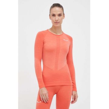 Salewa longsleeve funcțional culoarea roz