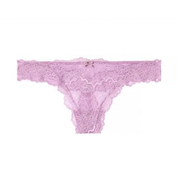 Corded thong panty m