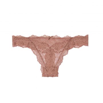 Corded thong panty m