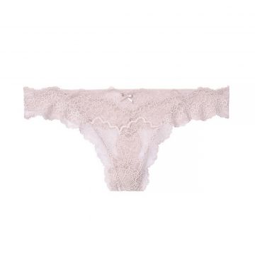 Corded thong panty xs