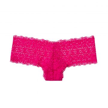 Eyelash lace cheeky panty m