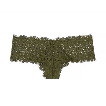 Eyelash lace cheeky panty m