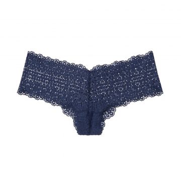 Eyelash lace cheeky panty xs