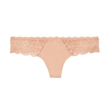 Lace thong panty l