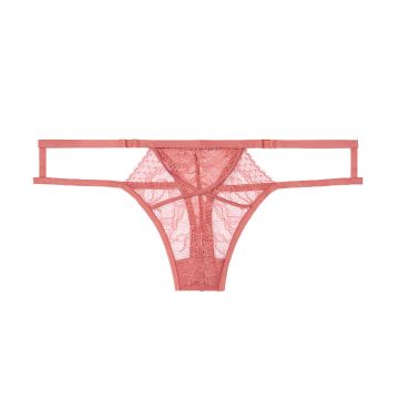 Lace thong panty l