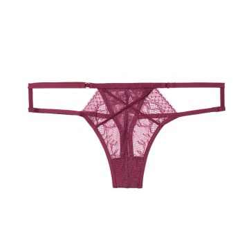 Lace thong panty m