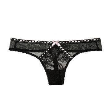 Lace thong panty xl