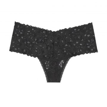 Mid-rise thong panty l