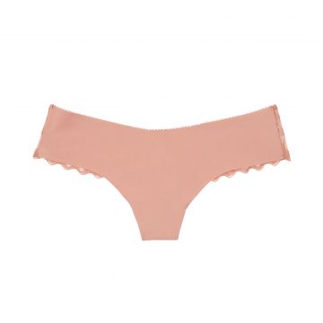 No show mesh back thong panty xs