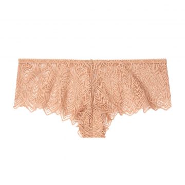 Peacock lace cheeky panty xs