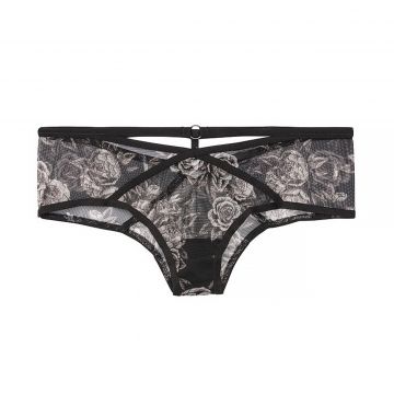 Ring mesh cheeky panty l