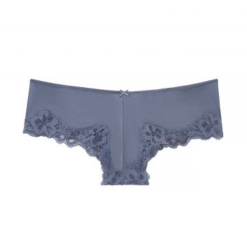 Satin & lace cheeky panty xs