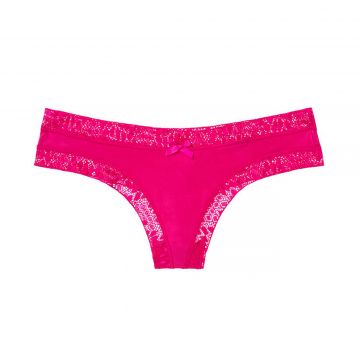 Snake lace cutout thong panty xs