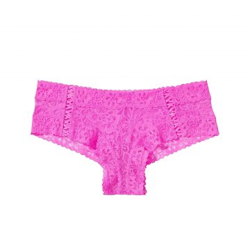 Lace-up cheeky panty l