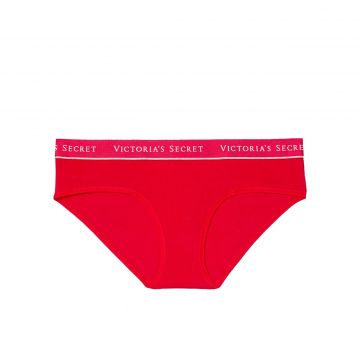 Logo cotton hiphugger panty m