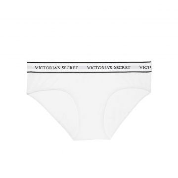 Logo cotton hiphugger panty xs