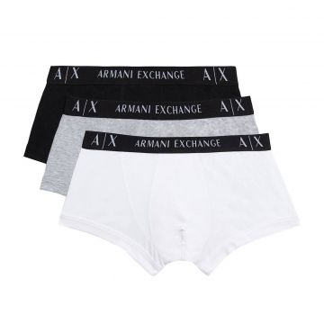 Three Pack Of Cotton Boxer Briefs L