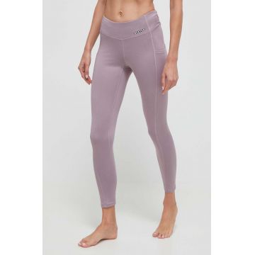 Burton jambiere funcționale Midweight X culoarea violet