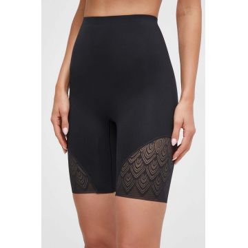 Chantelle pantaloni scurti modelatori SOFT STRETCH femei, culoarea negru