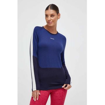 Icebreaker longsleeve funcțional Mer 200 Sonebula culoarea albastru marin