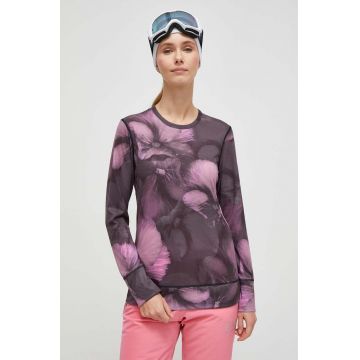 Roxy longsleeve funcțional Daybreak culoarea roz