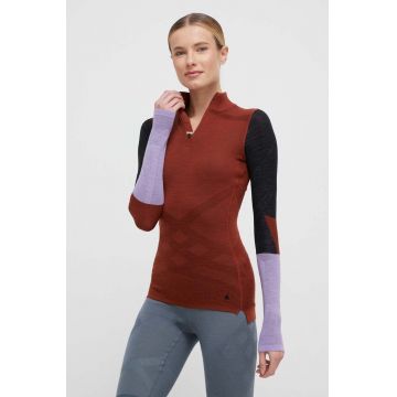 Smartwool jambiere funcționale Intraknit Thermal Merino culoarea gri