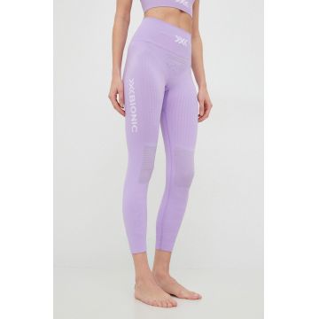 X-Bionic jambiere funcționale Energizer 4.0 culoarea violet