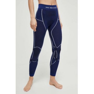 X-Bionic jambiere funcționale Merino 4.0 culoarea albastru marin