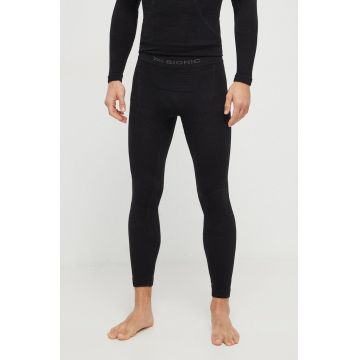 X-Bionic jambiere funcționale Merino 4.0 culoarea negru