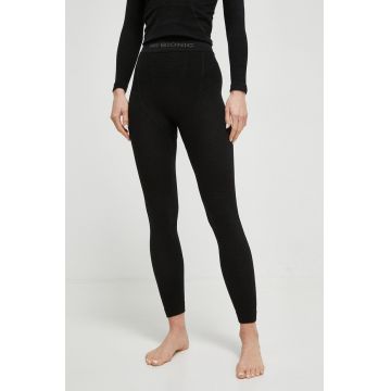 X-Bionic jambiere funcționale Merino 4.0 culoarea negru