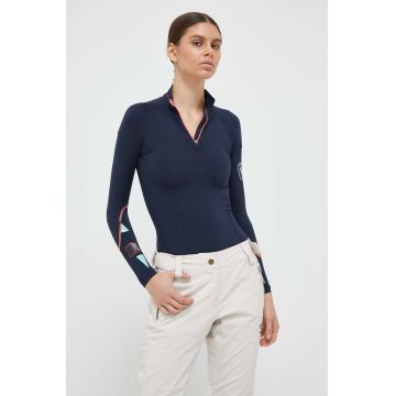 Rossignol longsleeve funcțional culoarea albastru marin