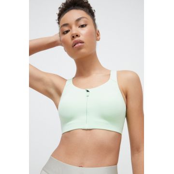 adidas Performance sutien sport Luxe culoarea verde, uni IT6657