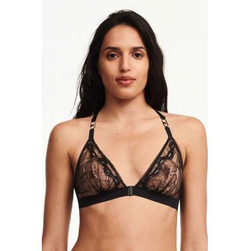 Chantelle X sutien culoarea negru, dantela