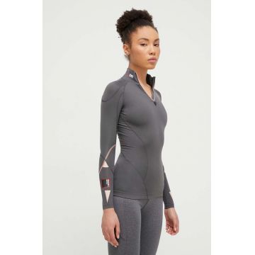 Rossignol longsleeve funcțional Infini Compression Race culoarea gri