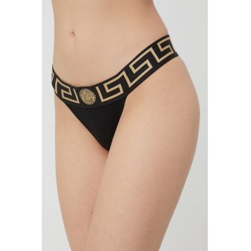 Versace tanga culoarea negru