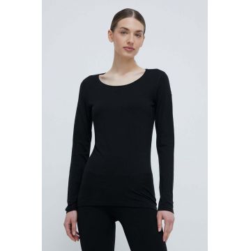 Icebreaker longsleeve funcțional 200 Oasis culoarea negru